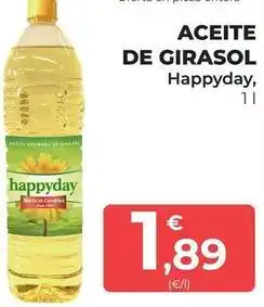 SPAR Gran Canaria Happyday - aceite de girasol oferta