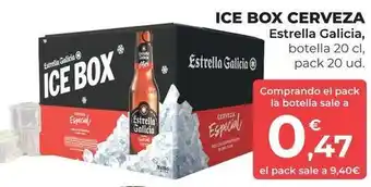 Estrella galicia - ice box cerveza