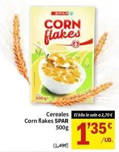 SPAR Spar - cereales corn flakes oferta