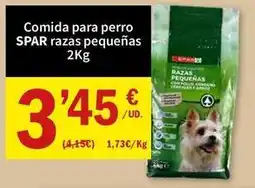 SPAR Spar - comida para perro razas pequeñas oferta