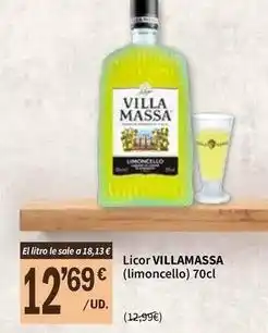 SPAR Villa massa - licor oferta