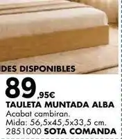 Fes Més Alba - tauleta muntada oferta