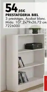 Fes Més Prestatgeria biel oferta