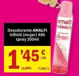 SPAR Amalfi - desodorante infiniti (mujer) oferta