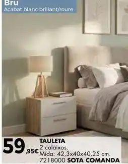 Fes Més Bru - tauleta oferta