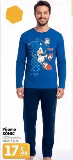 Alcampo Sonic - pijama oferta