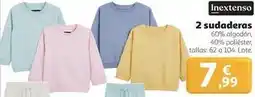 Alcampo Inextenso - 2 sudadera oferta