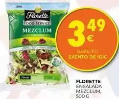 CashDiplo Florette - ensalada mezclum oferta