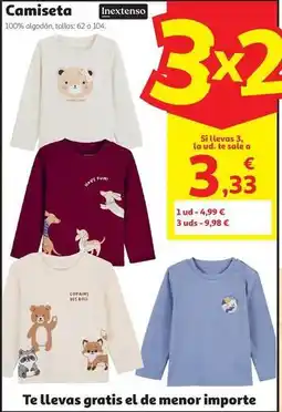 Alcampo Inextenso - camiseta oferta