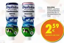 CashDiplo Dulzán - prep. lacteo condensada entera oferta