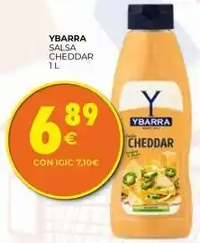 CashDiplo Ybarra - salsa cheddar oferta