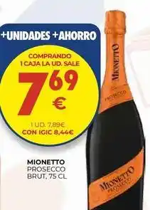 CashDiplo Brut - prosecco oferta