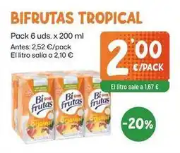 AhorraMas Tropical - bifrutas oferta