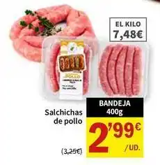 SPAR Salchichas oferta