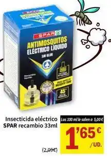 SPAR Spar - insecticida eléctrico oferta