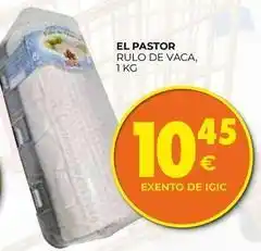 CashDiplo El pastor - rulo de vaca oferta