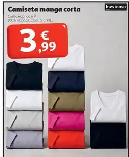 Alcampo Redondo - camiseta manga corta oferta