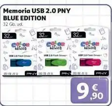 Alcampo Pny - memoria usb 2.0 pny blue edition oferta