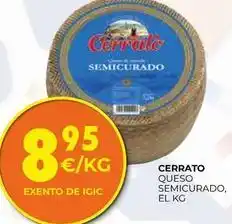 CashDiplo Cerrato - queso semicurado oferta