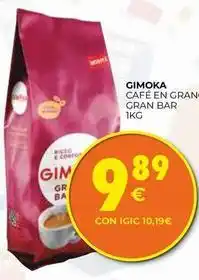 CashDiplo Gimoka - café en gran bar oferta