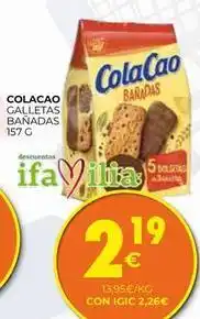 CashDiplo Cola cao - galletas banadas oferta
