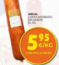 CashDiplo Argal - lomo adobado milsabor oferta