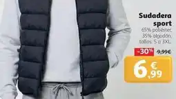 Alcampo Sudadera sport oferta