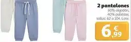 Alcampo 2 pantalones oferta