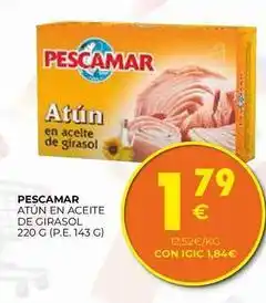 CashDiplo Pescamar - atun en aceite de girasol oferta