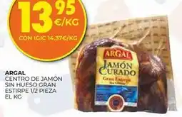 CashDiplo Argal - centro de jamon sin hueso gran estirpe 1/2 pieza oferta