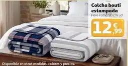 Alcampo Colcha bouti estampada oferta
