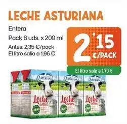 AhorraMas La asturiana - leche oferta