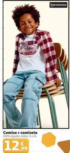 Alcampo Boston - camisa + camiseta oferta