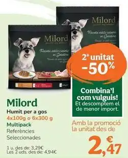 Milord - humedo para perro