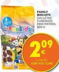 CashDiplo Family - galletas pundkids paw patrol oferta