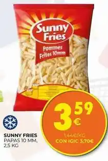 CashDiplo Sunny - papas 10 mm oferta