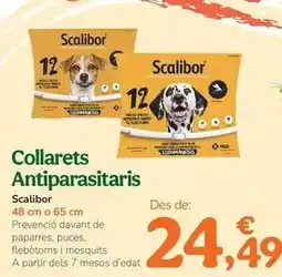 TiendAnimal Scalibor - collares antiparasitarios oferta