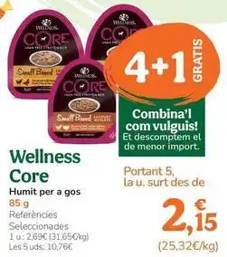 TiendAnimal Wellness core - humedo para perro oferta