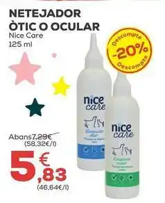 Kiwoko Nice care - limpiador ótico u ocular oferta