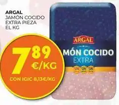 CashDiplo Argal - jamon cocido extra pieza oferta