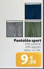 Alcampo Pantalón sport oferta