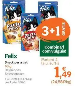 TiendAnimal Felix - snack para gato oferta