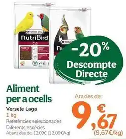 TiendAnimal Versele laga - alimento para aves oferta