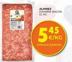 CashDiplo Almirez - fiambre bacon oferta