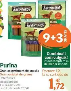 TiendAnimal Purina - gran surtido de snacks oferta
