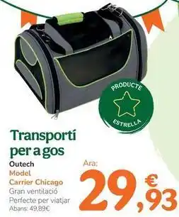 TiendAnimal Outech - transportin para perro oferta