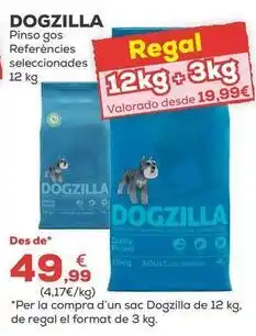 Kiwoko Dogzilla - pienso gas oferta