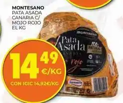 CashDiplo Montesano - mojo rojo oferta