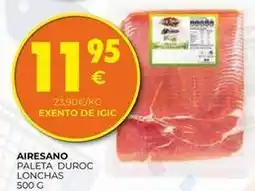 CashDiplo Duroc - paleta duroc lonchas oferta