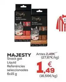 Kiwoko Majesty - snack gat liquid oferta